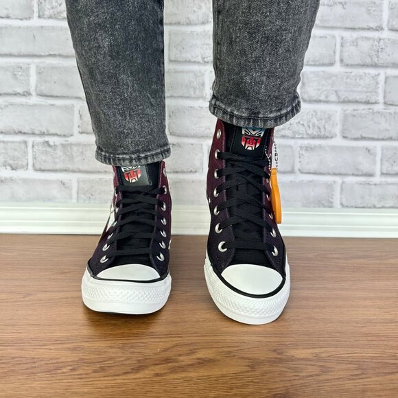 ⭐Converse Transformers 5 Womens Sneakers 40th Anniversary Autobots Shoes A11659C - Picture 4 of 13
